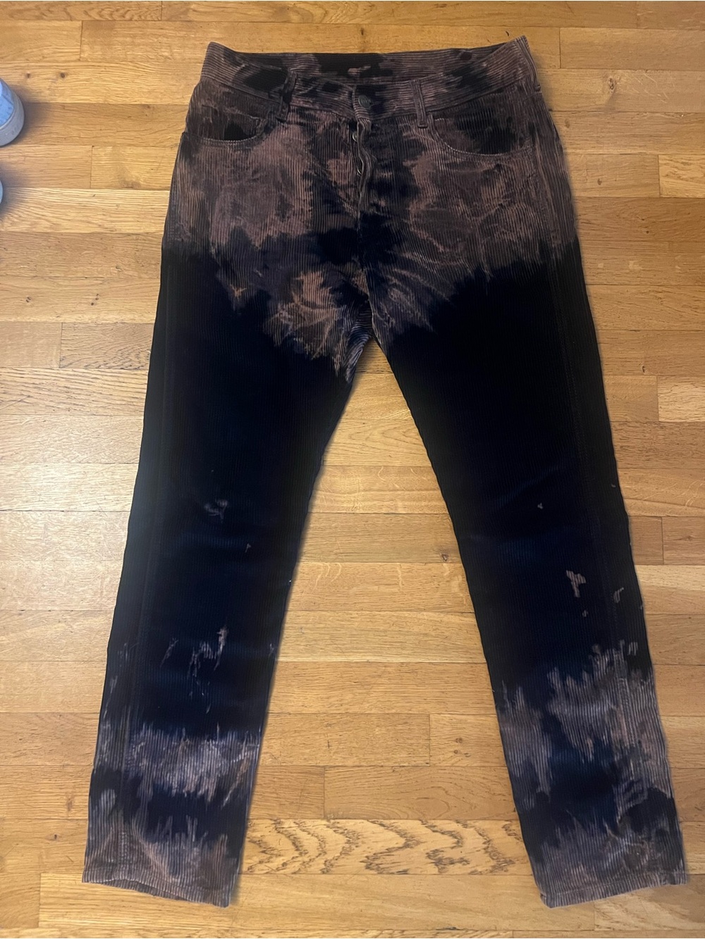Gucci Tie-Dye Corduroy Jeans 31x30
